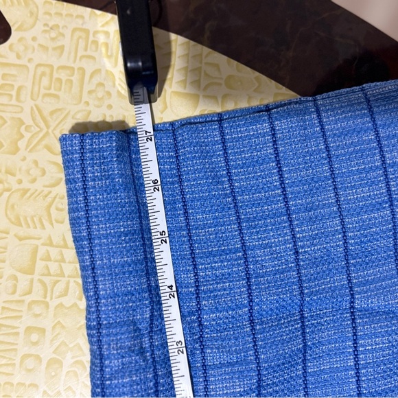 Vintage Georgia Bullock Blue Plaid Skirt Suit Set - Picture 16 of 16